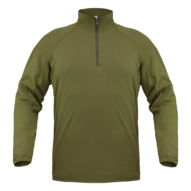 Лонгслив с молнией